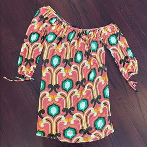 T-Bags Los Angeles printed boho dress XS